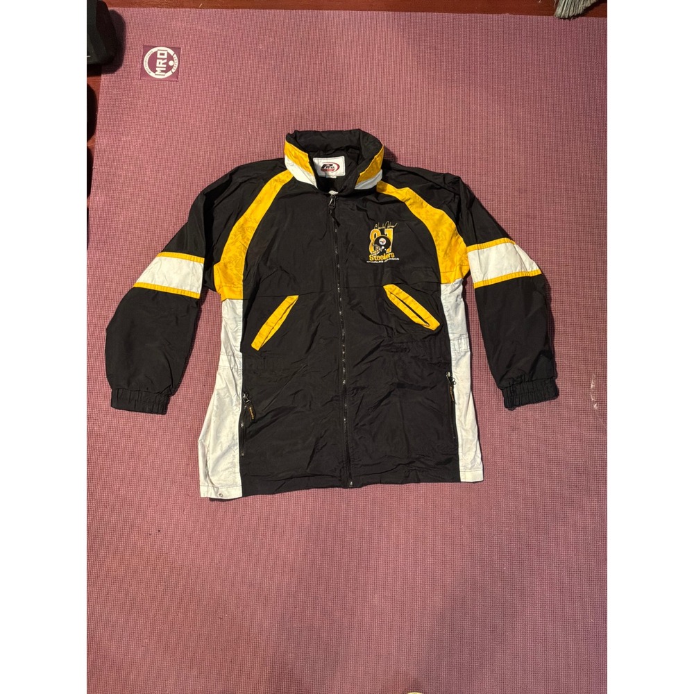 Vintage Pro Star Pittsburgh Steelers Charles Johnson 81 Windbreaker Jacket M